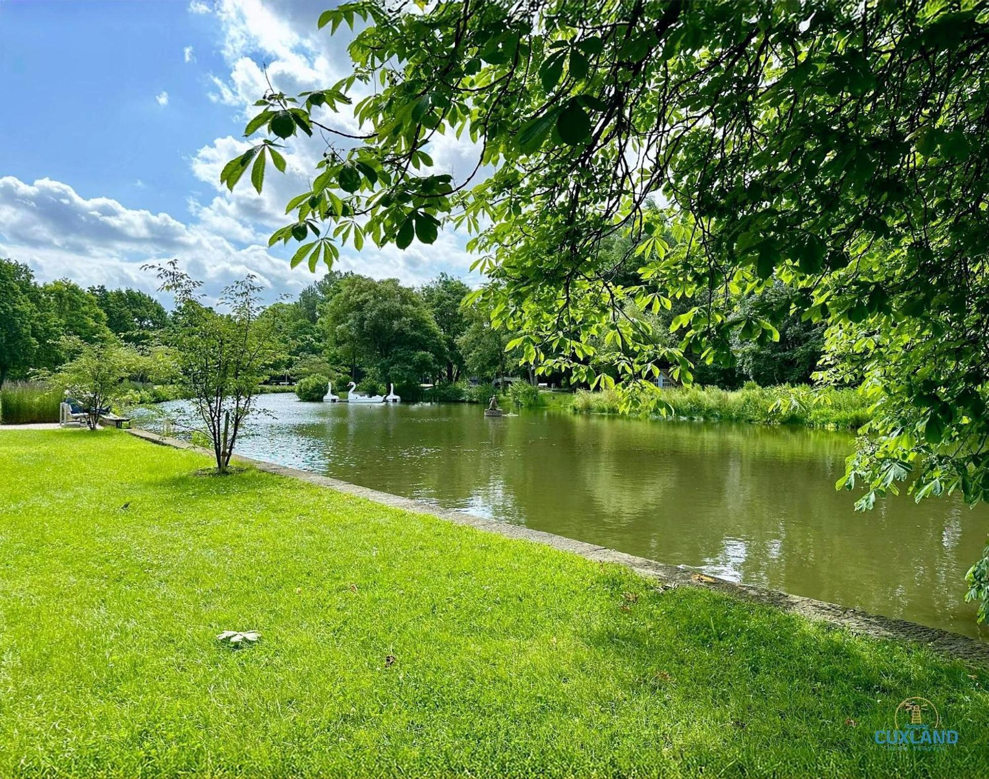 Ferienhaus Bungalow Nahe Kurpark Doese 쿡스하펜 외부 사진